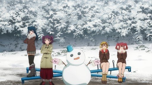 Slope where the protagonist shouts